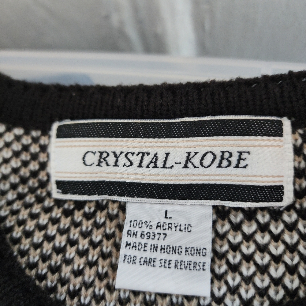Crystal Kobe Short Button-Down Soft Stretchy Swea… - image 3